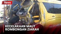 Dua Orang Meninggal dalam Kecelakaan Maut Bus Rombongan Peziarah di Tol Ngawi-Solo
