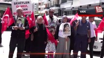 Vanlı aileler HDP İl Başkanlığı önündeki eylemlerini sürdürdü