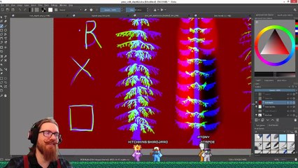 Fist of the Forgotten Gamedev Highlights 14 - Drawing is my specialtree.