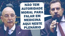 BOULOS ENCARA O BOLSONARISTA E ANTIVACINA OSMAR TERRA: 