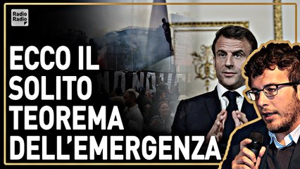 L'assurda (e preoccupante) scusa che Macron ha usato per spiegare la rivolta in Francia
