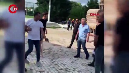 Beylikdüzü'nde olaylı yıkım: İBB ekibine silah çektiler!