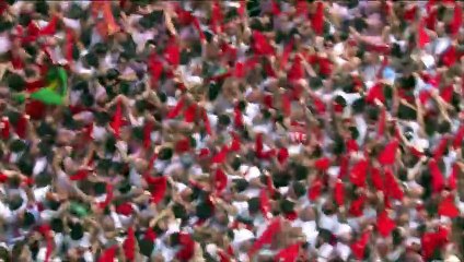 Luis Sabalza lanza el Chupinazo de San Fermín 2023