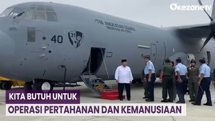 Prabowo: Kedatangan Pesawat Canggih C-130J Super Hercules Untuk Operasi Pertahanan dan Kemanusiaan