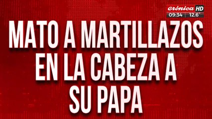 Joven de 14 años mató a martillazos a su papá y escapó