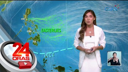 Ilang bahagi ng bansa, makararanas ng pag-ulan dahil sa umiiral pa ring ITCZ at Easterlies - Weather update today (July 6, 2023) | 24 Oras