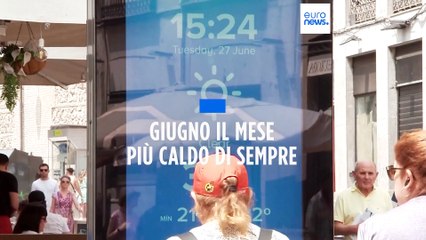 Giugno da record: il più caldo di sempre