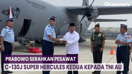 Prabowo Serahkan Pesawat C-130J Super Hercules Kedua Kepada TNI AU, Ini Kecanggihannya