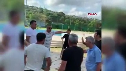 İBB ekiplerine silah çektiler