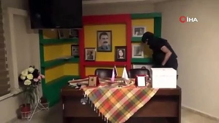 HDP ilçe binasından neler çıktı neler!