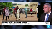 Sudan humanitarian crisis: Residents face food and medecine shortages