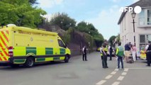 Una niña muere tras impacto de un coche contra una escuela en el Reino Unido