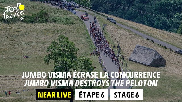 Jumbo Visma destroys the peloton - Stage 6 - Tour de France 2023