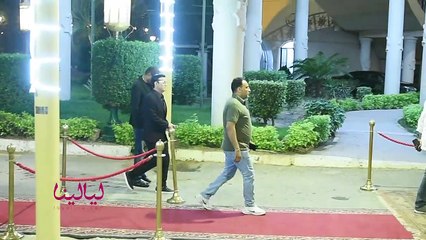 حلمي عبد الباقي في عزاء علاء عبدالخالق