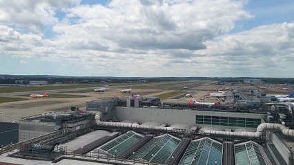 Gatwick Airport from above
