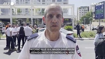 Attentato a Tel Aviv: "Una persona in gravi condizioni"