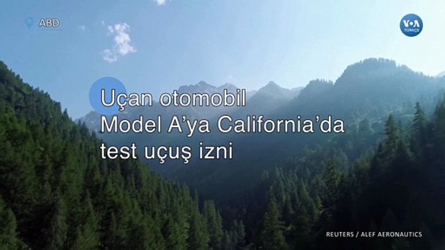 Uçan otomobil Model A’ya California’da test uçuş izni