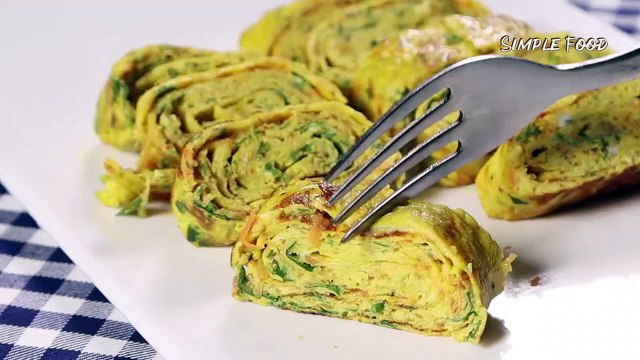 Korean Egg Roll Recipe! Rolled omelette - korean street food [Tamagoyaki]
