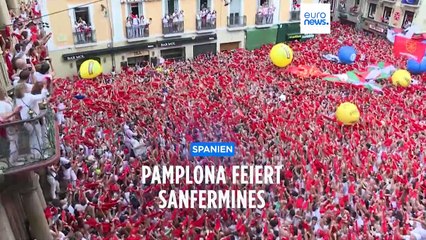 Sanfermines - die Stiere laufen wieder durch Pamplona