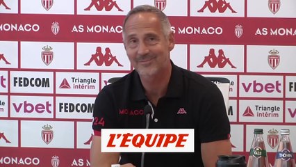 Download Video: Hütter : «Pratiquer un football proactif» - Foot - L1 - Monaco