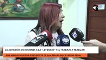 La adhesión de Misiones a la Ley Lucio y el trabajo a realizar