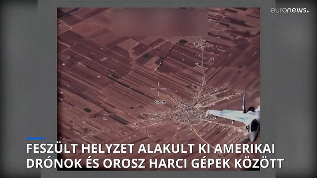 Feszült helyzet alakult ki amerikai drónok és orosz harci gépek között Szíria felett