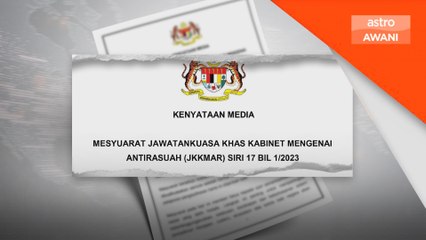 LKAN akan dibentang secara berkala di Mesyuarat Jemaah Menteri