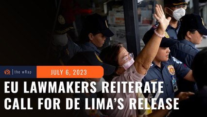 EU lawmakers reiterate call for De Lima’s release or lose GSP+ tariff perks