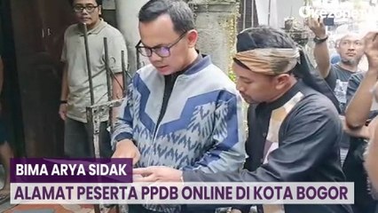 Bima Arya Sidak Alamat Peserta PPDB Online di Kota Bogor, Temukan Indikasi Kecurangan