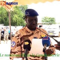 Tchad : discours du nouveau DG de la Gendarmerie, général Ahmat Youssouf Mahamat