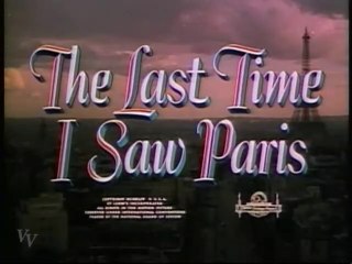 The Last Time I Saw Paris