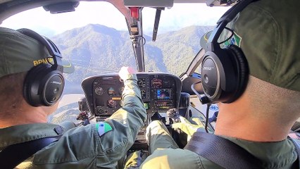 Buscas por avião desaparecido no Paraná 06-07-2023