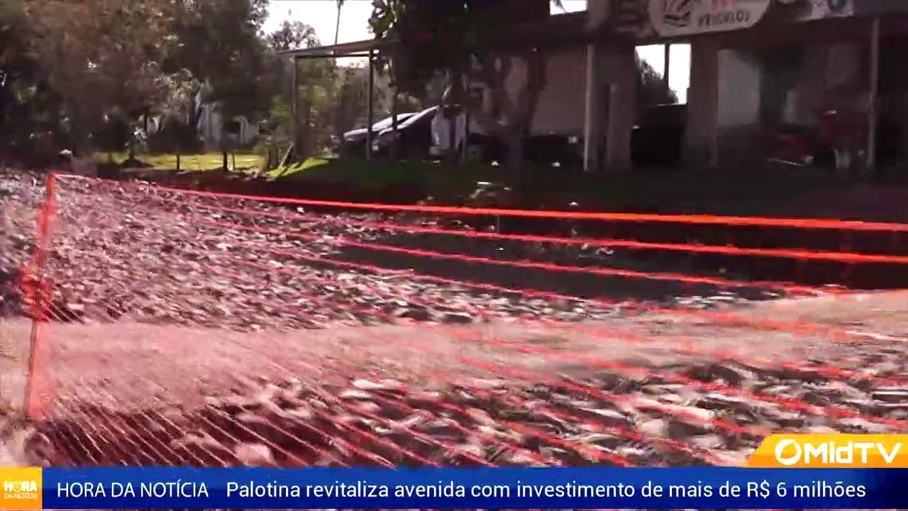 Palotina revitaliza Av. Presidente Kennedy com investimento de mais de R$ 6 milhões