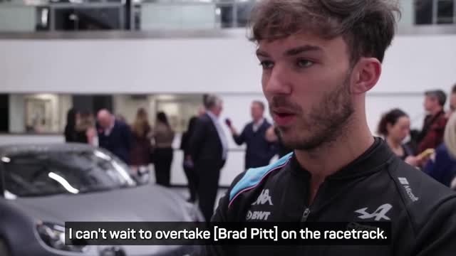 F1 team boss reveals Brad Pitt will lead British GP formation lap