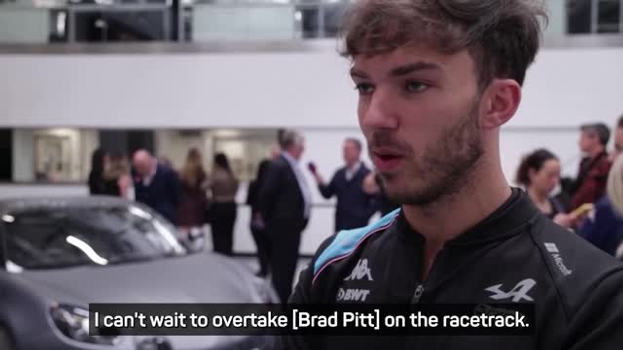 F1 team boss reveals Brad Pitt will lead British GP formation lap