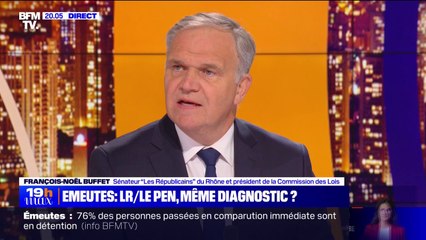 Émeutes/immigration: "L'intégration a été ratée", pour François-Noël Buffet, sénateur LR du Rhône