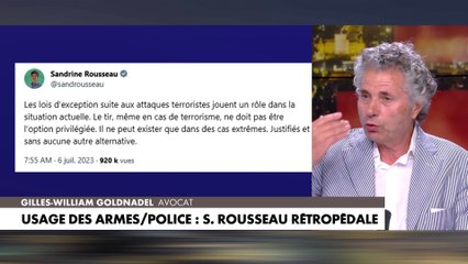 Gilles-William Goldnadel : «Sandrine Rousseau se croit tout permis»
