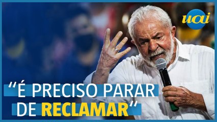 Lula diz que ministros têm que parar de reclamar