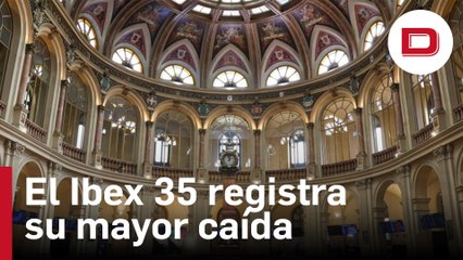 El Ibex registra su mayor caída desde la crisis de Silicon Valley Bank en marzo: un 2,12 %