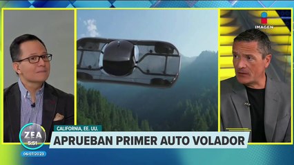 Aprueban el primer auto volador en California, Estados Unidos