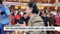 PDI Perjuangan Usulkan Presiden Jokowi Kumpulkan 3 Capres Jelang Pilpres 2024!