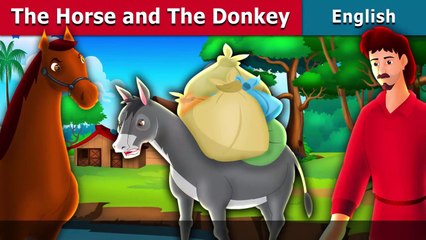 The Proud Horse and The Donkey Story in English Stories for Teenagers