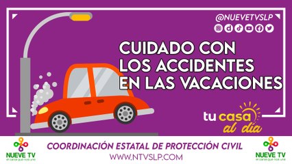 Cuidado con los accidentes en las vacaciones