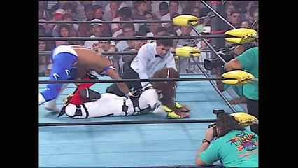 FULL MATCH — Rey Mysterio Jr. vs. Psychosis- WCW Bash at the Beach 1996_HD