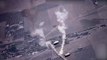 Moment Russian fighter jets harass US drones over Syria
