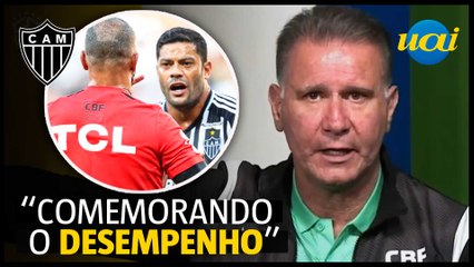 Galo: CBF explica comemoração de árbitros que irritou Hulk