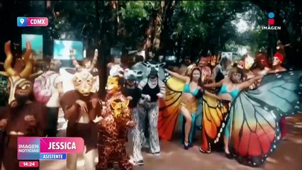 Celebran los 100 años del Zoológico de Chapultepec con un desfile