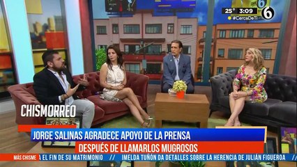 Jorge Salinas se reúne con la prensa tras llamarlos "mugrosos"