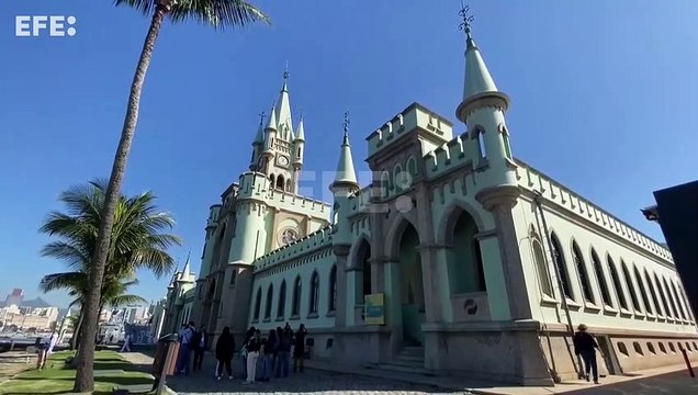 El palacio de la Isla Fiscal reabre sus puertas al público en Río