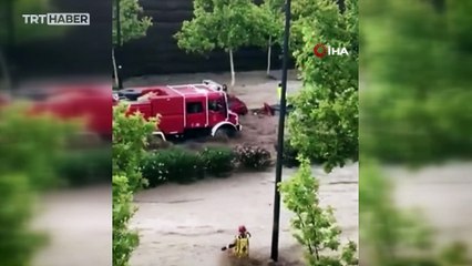 İspanya’yı sel vurdu